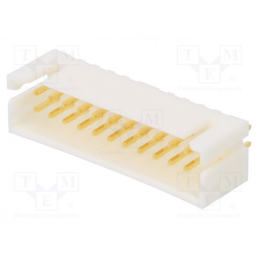 DF1B-24DP-2.5DSA(01); Wire-wire/PCB; socket; male; DF1B; 2.5mm; PIN: 24; THT; on PCBs; 250V; HIROSE