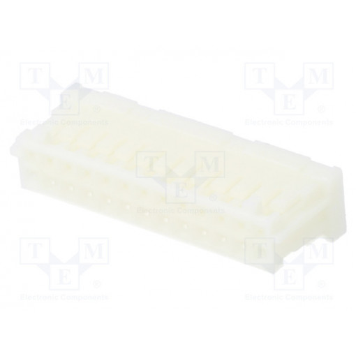 DF1B-26DS-2.5RC; Wire-wire/PCB; plug; female; DF1B; 2.5mm; PIN: 26; w/o contacts; HIROSE