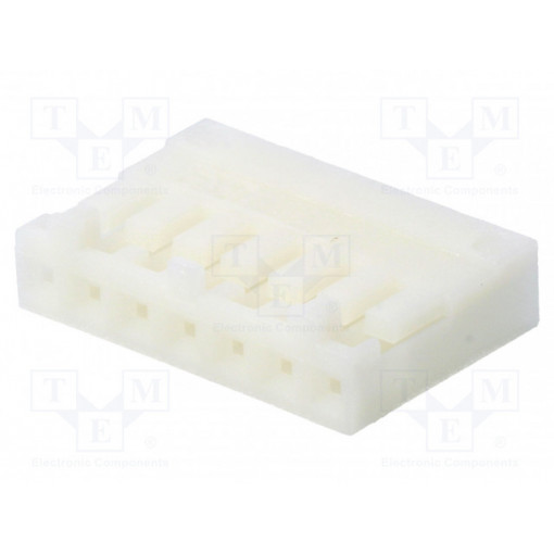 DF1B-7S-2.5R; Wire-wire/PCB; plug; female; DF1B; 2.5mm; PIN: 7; w/o contacts; HIROSE