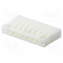 DF1B-9S-2.5R; Wire-wire/PCB; plug; female; DF1B; 2.5mm; PIN: 9; w/o contacts; HIROSE