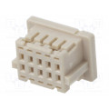 DF20A-10DS-1C; Plug; wire-board; female; DF20; 1mm; PIN: 10; w/o contacts; straight; HIROSE DF20A-10DS-1C; Plug; wire-board; female; DF20; 1mm; PIN: 10; w/o contacts; straight; HIROSE