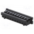 DF3-10S-2C; Plug; wire-board; female; DF3; 2mm; PIN: 10; w/o contacts; for cable; HIROSE