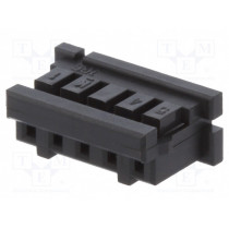 DF3-5S-2C; Plug; wire-board; female; DF3; 2mm; PIN: 5; w/o contacts; for cable; HIROSE