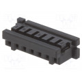 DF3-7S-2C; Plug; wire-board; female; DF3; 2mm; PIN: 7; w/o contacts; for cable; HIROSE
