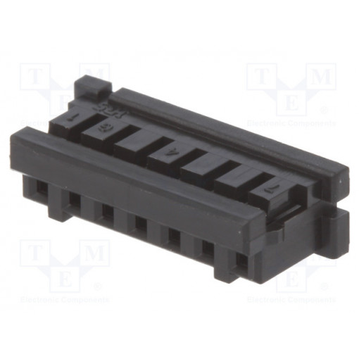 DF3-7S-2C; Plug; wire-board; female; DF3; 2mm; PIN: 7; w/o contacts; for cable; HIROSE