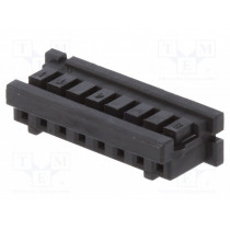 DF3-8S-2C; Plug; wire-board; female; DF3; 2mm; PIN: 8; w/o contacts; for cable; HIROSE