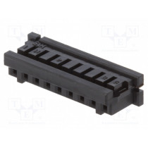 DF3-9S-2C; Plug; wire-board; female; DF3; 2mm; PIN: 9; w/o contacts; for cable; HIROSE