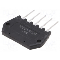 DF35NA100; Three-phase bridge rectifier; Urmax: 1kV; If: 35A; Ifsm: 400A; THT; YANGJIE TECHNOLOGY