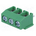 DG126-5.0-03P-14-00A(H); PCB terminal block; angled; 5mm; ways: 3; on PCBs; 0.5÷2.5mm2; 18A; DEGSON ELECTRONICS DG126-5.0-03P-14-00A(H); PCB terminal block; angled; 5mm; ways: 3; on PCBs; 0.5÷2.5mm2; 18A; DEGSON ELECTRONICS