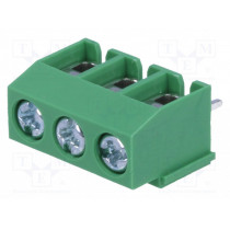 DG126-5.0-03P-14-00A(H); PCB terminal block; angled; 5mm; ways: 3; on PCBs; 0.5÷2.5mm2; 18A; DEGSON ELECTRONICS