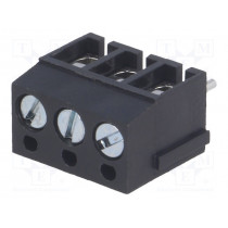 DG300-5.0-03P-13-00AH; PCB terminal block; angled 90°; 5mm; ways: 3; on PCBs; 2.5mm2; 24A; DEGSON ELECTRONICS