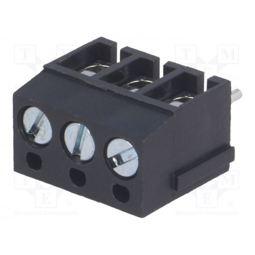 DG300-5.0-03P-13-00AH; PCB terminal block; angled 90°; 5mm; ways: 3; on PCBs; 2.5mm2; 24A; DEGSON ELECTRONICS