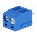 DG300-5.0-02P-12-00A(H); PCB terminal block; angled 90°; 5mm; ways: 2; on PCBs; 2.5mm2; 24A; DEGSON ELECTRONICS DG300-5.0-02P-12-00A(H); PCB terminal block; angled 90°; 5mm; ways: 2; on PCBs; 2.5mm2; 24A; DEGSON ELECTRONICS