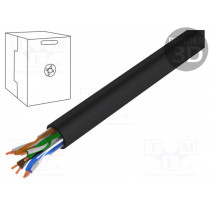DK-TP512; Wire; U/UTP; industrial Ethernet; 5e; solid; Cu; 4x2x24AWG; PE; 305m; DIGITUS