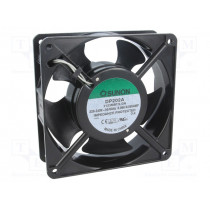 DP202A2123MBT.S.GN; Fan: AC; axial; 230VAC; 119x119x38.5mm; 134m3/h; 42dBA; 2400rpm; SUNON