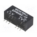 DPB09C-12; Converter: DC/DC; 9W; Uin: 36÷75V; Uout: 12VDC; Uout2: -12VDC; SIP8; MEAN WELL