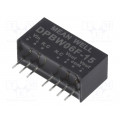 DPBW06F-15; Converter: DC/DC; 6W; Uin: 9÷36V; Uout: 15VDC; Uout2: -15VDC; SIP8; MEAN WELL