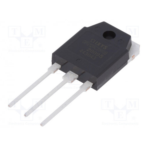 DPG120C300QB; Diode: rectifying; THT; 300V; 2x60A; tube; Ifsm: 450A; TO3P; 275W; IXYS