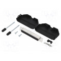 L17DPPK37-BK+L77SDC37S; D-Sub; PIN: 37; female; straight; soldering; for cable; gold flash; AMPHENOL L17DPPK37-BK+L77SDC37S; D-Sub; PIN: 37; female; straight; soldering; for cable; gold flash; AMPHENOL
