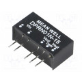 DPRN01N-15; Converter: DC/DC; 1W; Uin: 22.8÷26.4V; Uout: 15VDC; Uout2: -15VDC; MEAN WELL
