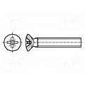 8G208M6X30; Screw; M6x30; Head: countersunk; Phillips; polyamide; DREMEC