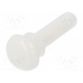 8G4013.0X8.5W; Rivet; polyamide; L.rivet: 10mm; Panel cutout diam: 3.1mm; UL94HB; DREMEC 8G4013.0X8.5W; Rivet; polyamide; L.rivet: 10mm; Panel cutout diam: 3.1mm; UL94HB; DREMEC