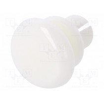 8G4026.0X4.0W; Rivet; polyamide; L.rivet: 6mm; Panel cutout diam: 6.1mm; UL94HB; DREMEC