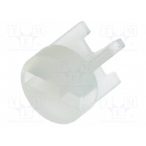 8GE04V80280; Spacer sleeve; LED; Øout: 6mm; ØLED: 5mm; L: 6.5mm; natural; UL94V-2; DREMEC