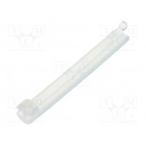 8GE04V80375; Spacer sleeve; LED; Øout: 3.6mm; ØLED: 3mm; L: 25.4mm; natural; DREMEC