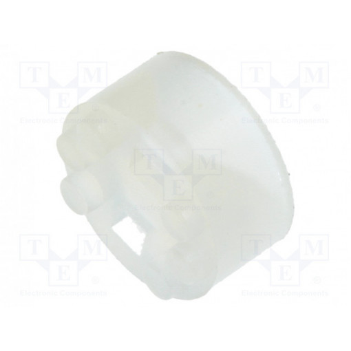 8GE04V80380; Spacer sleeve; LED; Øout: 5.1mm; ØLED: 5mm; L: 3.1mm; natural; DREMEC