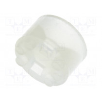 8GE04V80384; Spacer sleeve; LED; Øout: 5.1mm; ØLED: 5mm; L: 4.1mm; natural; DREMEC