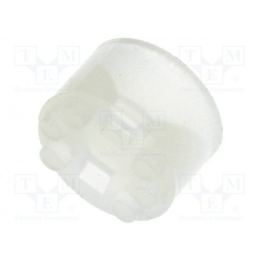 8GE04V80384; Spacer sleeve; LED; Øout: 5.1mm; ØLED: 5mm; L: 4.1mm; natural; DREMEC