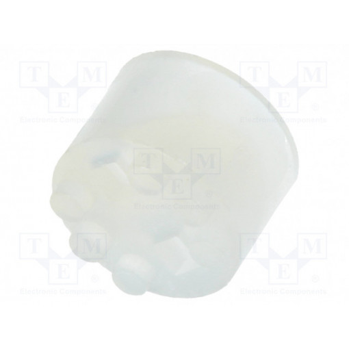 8GE04V80385; Spacer sleeve; LED; Øout: 5.1mm; ØLED: 5mm; L: 4.5mm; natural; DREMEC