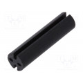 8GE04V80395; Spacer sleeve; LED; Øout: 4.8mm; ØLED: 3mm; L: 19.1mm; black; UL94V-0; DREMEC