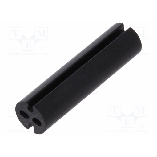 8GE04V80519; Spacer sleeve; LED; Øout: 4mm; ØLED: 3mm; L: 15.9mm; black; UL94V-0; DREMEC