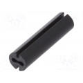 8GE04V80535; Spacer sleeve; LED; Øout: 4.8mm; ØLED: 3mm; L: 18mm; black; UL94V-0; DREMEC