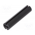 8GE04V80539; Spacer sleeve; LED; Øout: 4.8mm; ØLED: 3mm; L: 22mm; black; UL94V-0; DREMEC