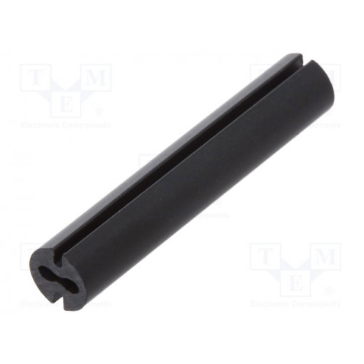 8GE04V80543; Spacer sleeve; LED; Øout: 4.8mm; ØLED: 3mm; L: 26mm; black; UL94V-0; DREMEC