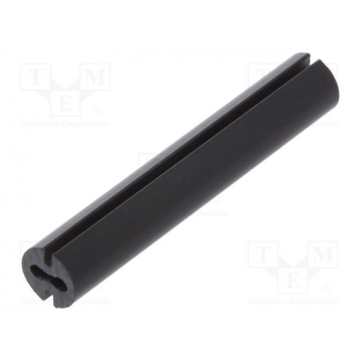 8GE04V80545; Spacer sleeve; LED; Øout: 4.8mm; ØLED: 3mm; L: 28mm; black; UL94V-0; DREMEC