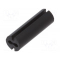 8GE04V80553; Spacer sleeve; LED; Øout: 4.8mm; ØLED: 3mm; L: 15mm; black; UL94V-0; DREMEC