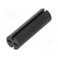 8GE04V80569; Spacer sleeve; LED; Øout: 5.1mm; ØLED: 5mm; L: 17mm; black; UL94V-0; DREMEC