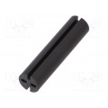 8GE04V80573; Spacer sleeve; LED; Øout: 5.1mm; ØLED: 5mm; L: 21mm; black; UL94V-0; DREMEC