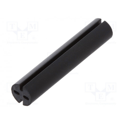 8GE04V80577; Spacer sleeve; LED; Øout: 5.1mm; ØLED: 5mm; L: 26mm; black; UL94V-0; DREMEC