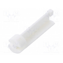 8GE04V80599; Spacer sleeve; LED; Øout: 3.6mm; ØLED: 3mm; L: 12.7mm; natural; DREMEC