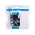 DS-30221-1; PC extension card: PCI-Express; USB 3.0; PnP and Hot Swap; 5Gbps; DIGITUS