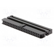 DS1017-44MA2; Plug; IDC; female; PIN: 44; IDC; for ribbon cable; 1mm; gold flash; CONNFLY