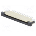 DS1020-07-16VBT1A-R; Connector: FFC (FPC); horizontal; PIN: 16; ZIF; SMT; tinned; 30mΩ; CONNFLY DS1020-07-16VBT1A-R; Connector: FFC (FPC); horizontal; PIN: 16; ZIF; SMT; tinned; 30mΩ; CONNFLY