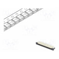 DS1020-07-20VBT1A-R; Connector: FFC (FPC); horizontal; PIN: 20; ZIF; SMT; tinned; 30mΩ; CONNFLY DS1020-07-20VBT1A-R; Connector: FFC (FPC); horizontal; PIN: 20; ZIF; SMT; tinned; 30mΩ; CONNFLY