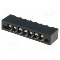 DS1020-07ST1D; Connector: FFC (FPC); straight; PIN: 7; NON-ZIF; THT; tinned; 20mΩ; CONNFLY
