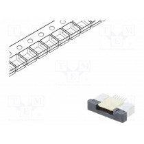 DS1020-09-6VBT1A-R; Connector: FFC (FPC); horizontal; PIN: 6; ZIF; SMT; 500mA; tinned; CONNFLY